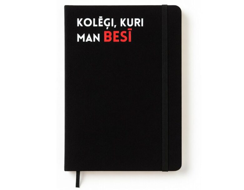 Klade A5 ar cieto vāku - ''Kolēģi, kuri man BESĪ''