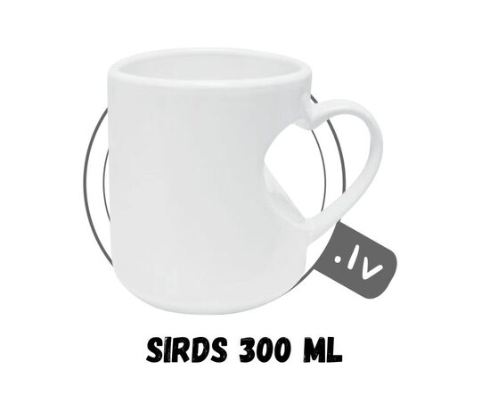 Keramikas krūze Sirds 300ml