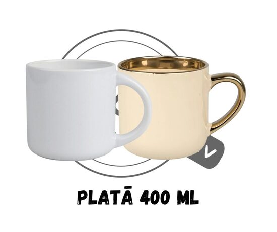 Keramikas krūze Platā 400ml