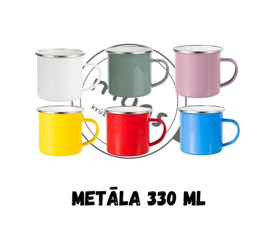 Enamel mug 330ml / 11.15oz