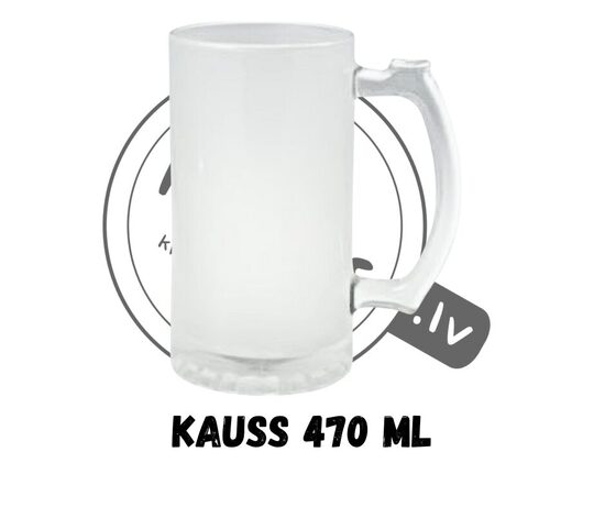 Glass cup 470ml / 15.8oz