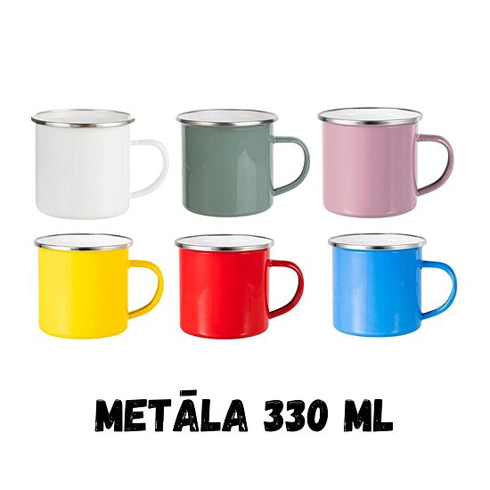 Metāla krūze 330ml