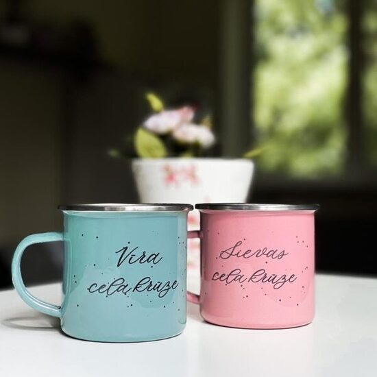 Komplekts "Sievas&Vīra ceļa krūzes"