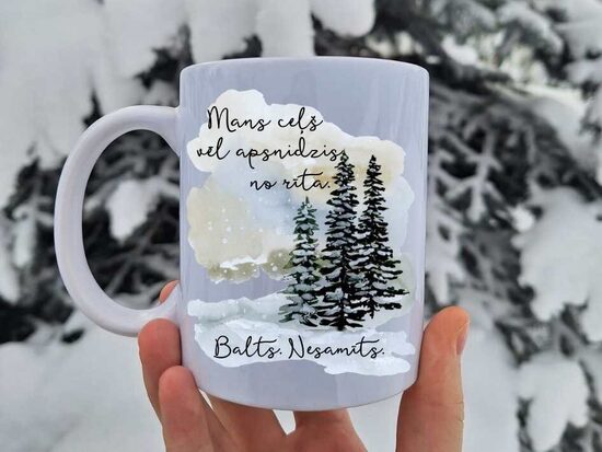  Mans ceļš vēl apsnidzis no rīta