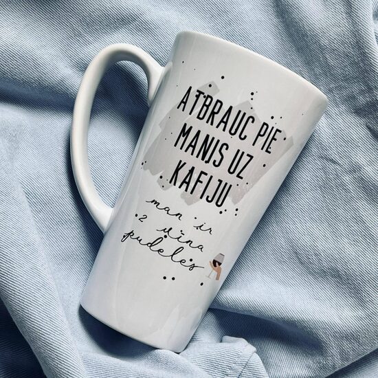 Atbrauc uz kafiju. Man ir vīns